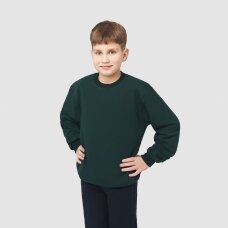 MAMAJUM žalias mokyklinis džemperis 122-182 cm