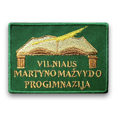 Vilniaus Martyno Mažvydo progimnazija emblema Vilniaus Martyno Mažvydo progimnazija emblema